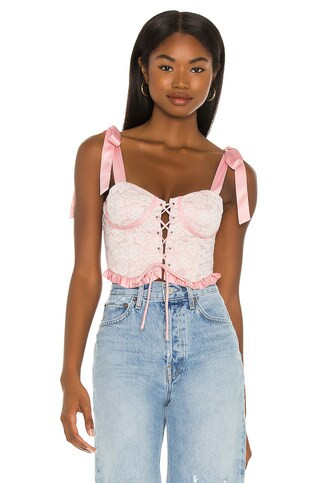 Lyla Bustier Top
                    
                    MAJORELLE | Revolve Clothing (Global)