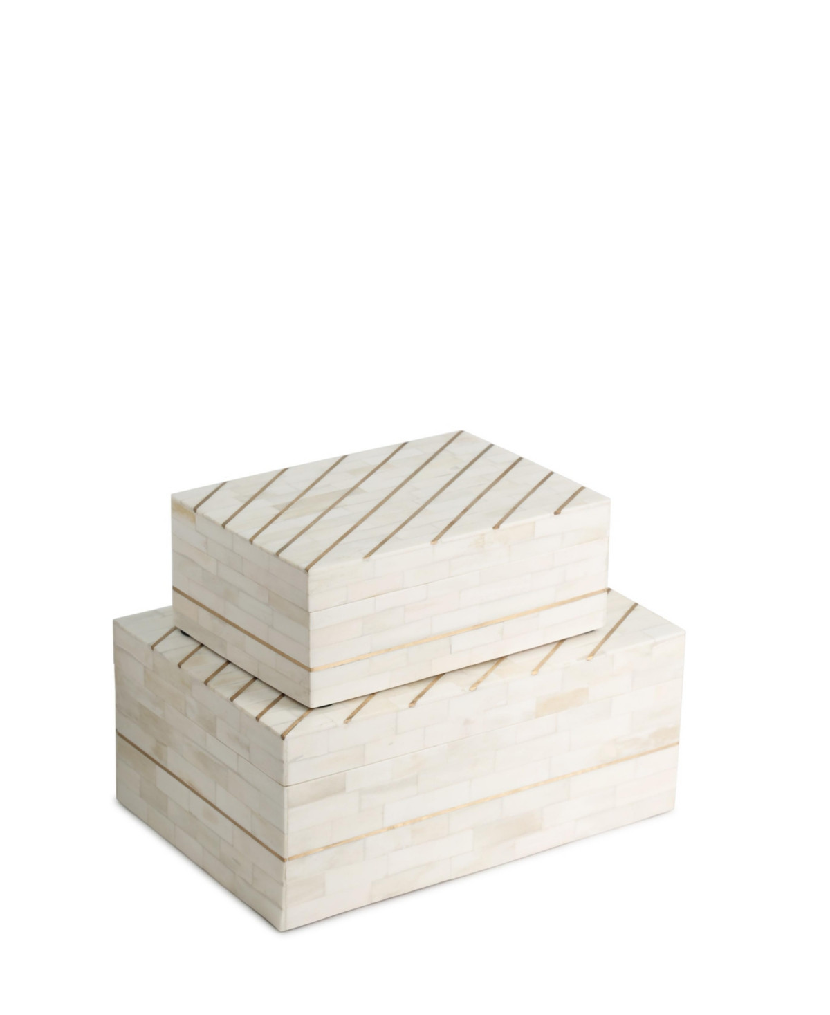 Gauri Kohli Monaco Boxes - Ivory | Macy's