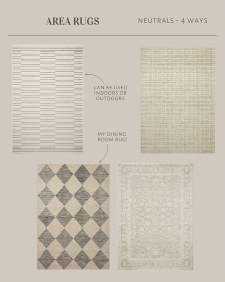 Neutral rug recommendations are always an FAQ and you can’t go wrong with any of these!

Area rug, Loloi rug, amazon finds, Francis rug, geometric rug, vintage style rug, modern rug, beige rug 