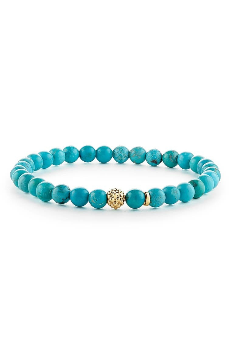 'Caviar Icon' Semiprecious Stone Bracelet | Nordstrom