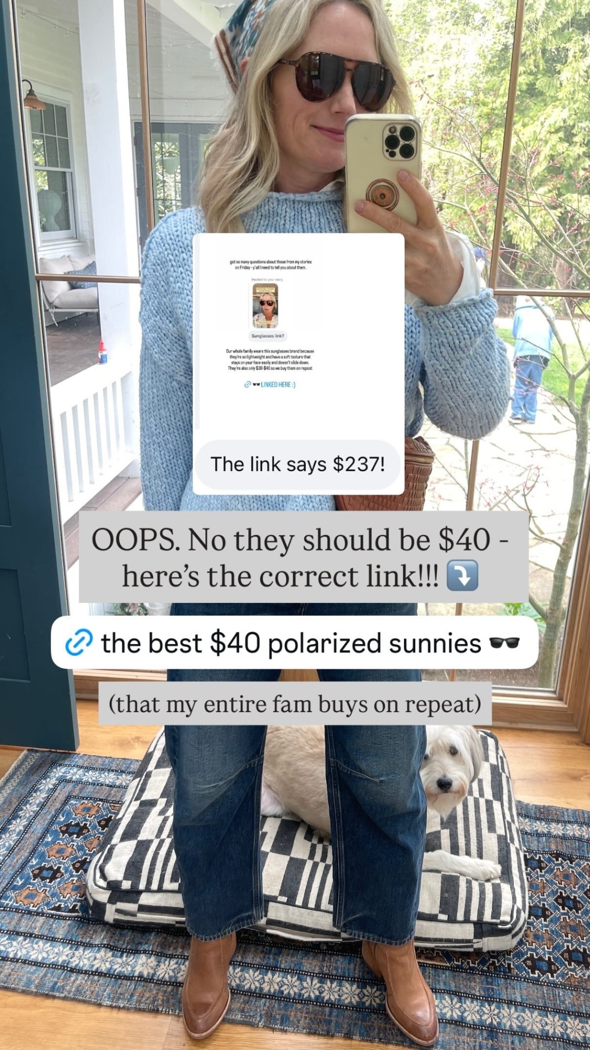 (that my entire fam buys on repeat) OOPS. No they should be $40 - here’s the correct link!!! ⤵️