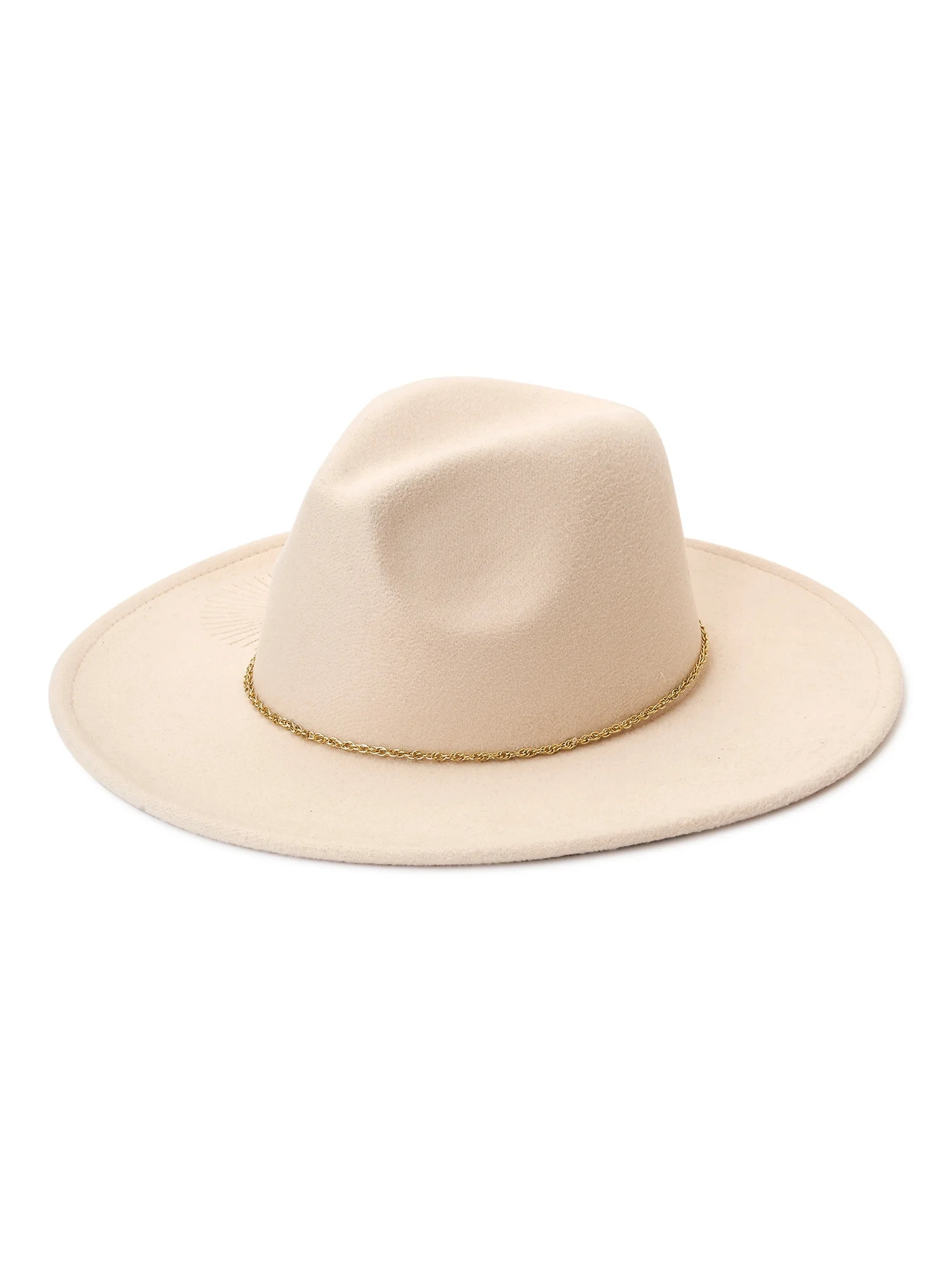 No Boundaries Women's Embroidered Fedora Hat | Walmart (US)