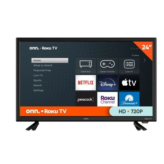onn. 24” Class HD (720P) LED Roku Smart TV (100012590) | Walmart (US)