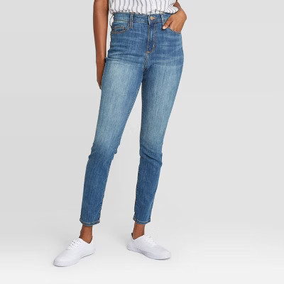 Women's High-Rise Skinny Jeans - Universal Thread™ Medium Wash 16 | Target