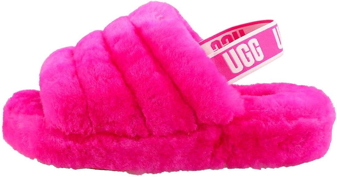 UGG Women's Fluff Yeah Slide Slipper | Amazon (US)