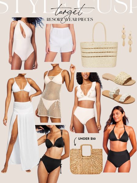 Target swimwear, target resortwear pieces, target vacation outfits, affordable vacation outfits, affordable swimwear 

#LTKswim #LTKunder100 #LTKunder50