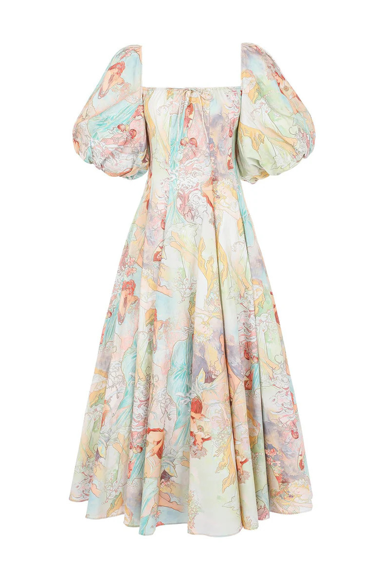 The Mucha Day Dress | Selkie Collection