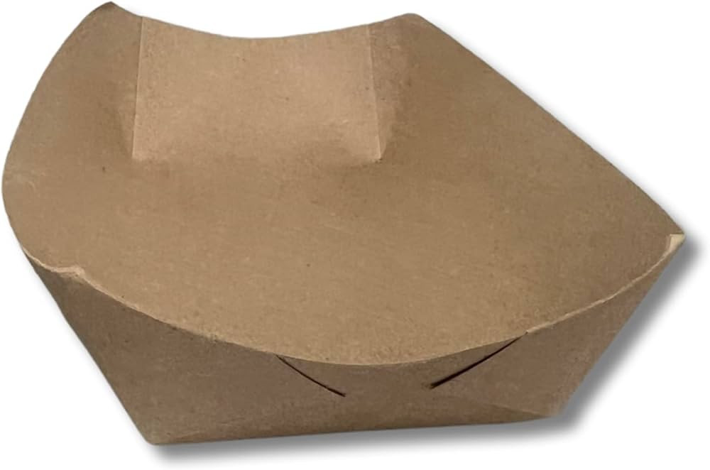 Takeout Essentials 1 Lb Kraft Paper Food Tray 50 Pack (1 Lb Kraft) | Amazon (US)