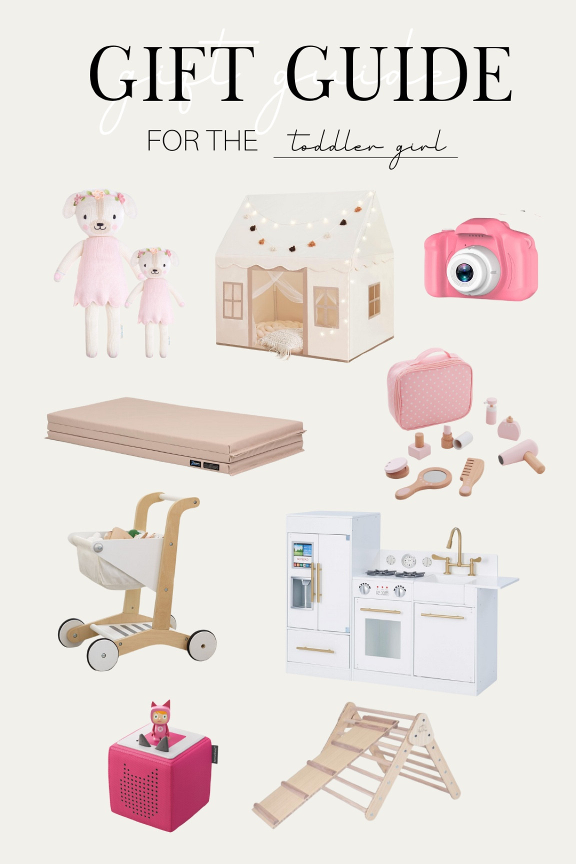 Gift guide for the toddler girl 

#LTKkids #LTKGiftGuide #LTKHoliday