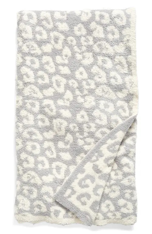 barefoot dreams In the Wild Throw Blanket in Ocean/cream at Nordstrom | Nordstrom
