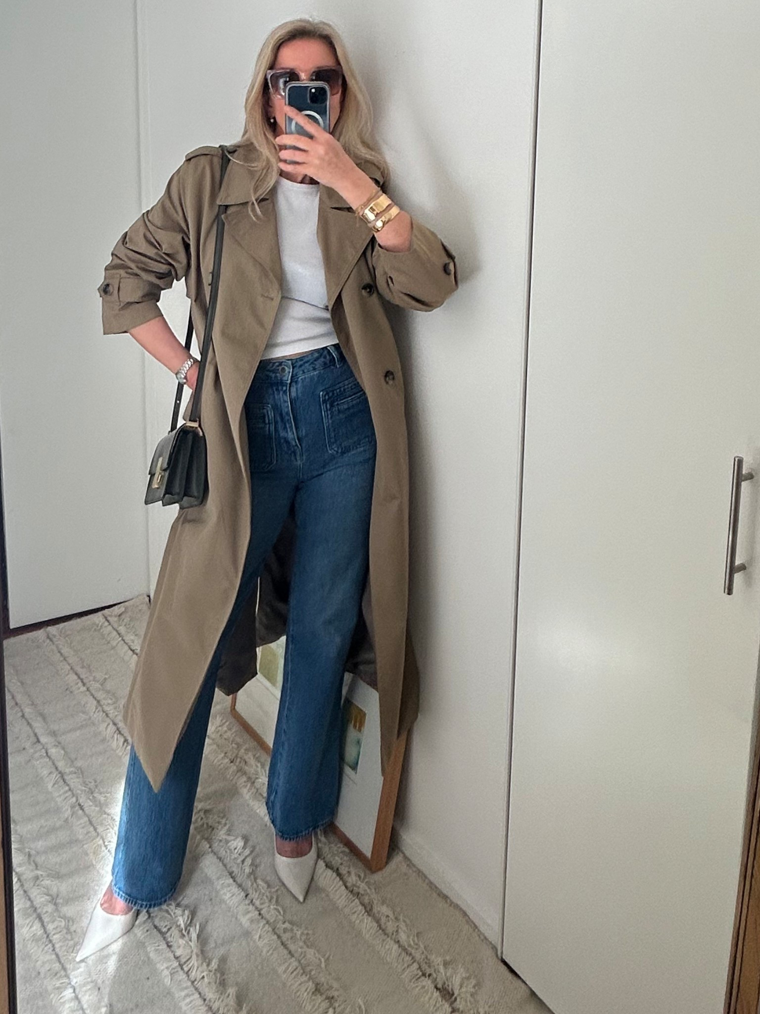 Spring style, elevated basics, trench coat, jeans and a tee, accessorise, accessories 

#LTKuk #LTKspring #LTKAprilSpotlight