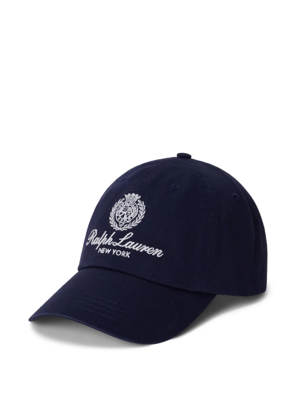 Polo Ralph Lauren logo-embroidered Baseball Cap | Blue | FARFETCH | Farfetch Global