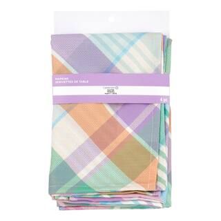 Plaid Napkins by Celebrate It™ Easter, 4ct. | Michaels Stores