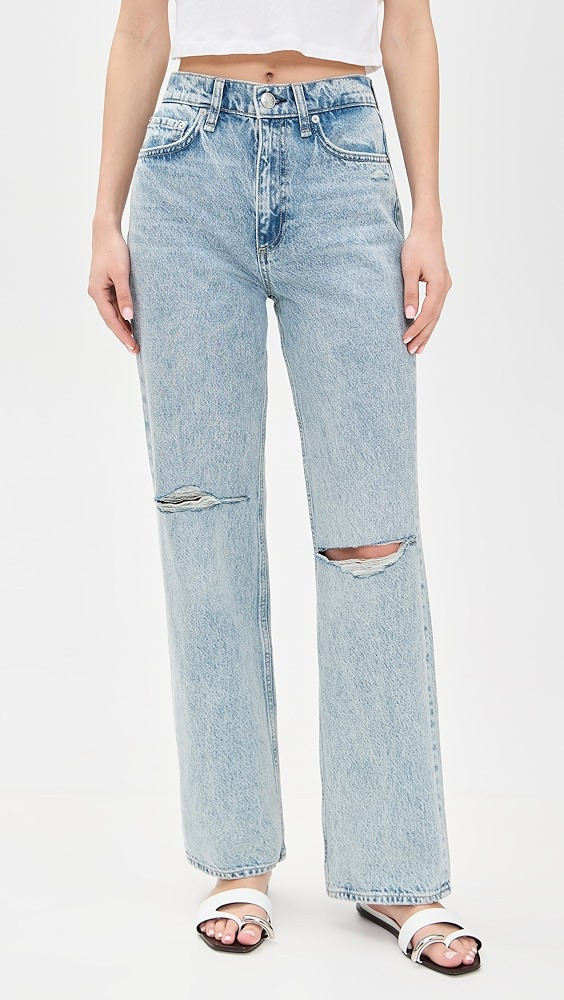 Shea High-Rise Relaxed Straight Full Length Jeans | Shopbop