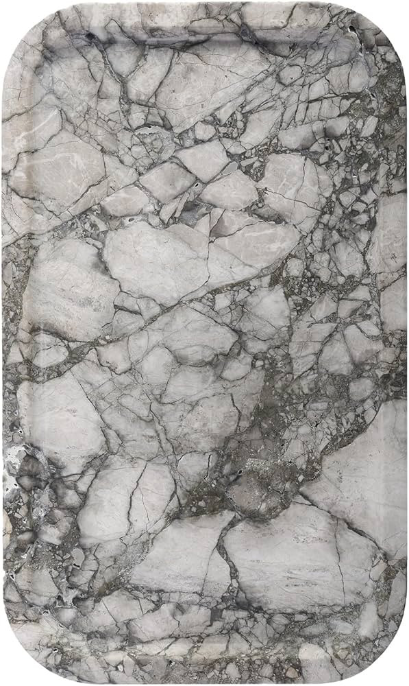 Koville Turkish Natural Marble Tray for Dresser Tops, Travertine Serving Trays for Party Buffets,... | Amazon (US)