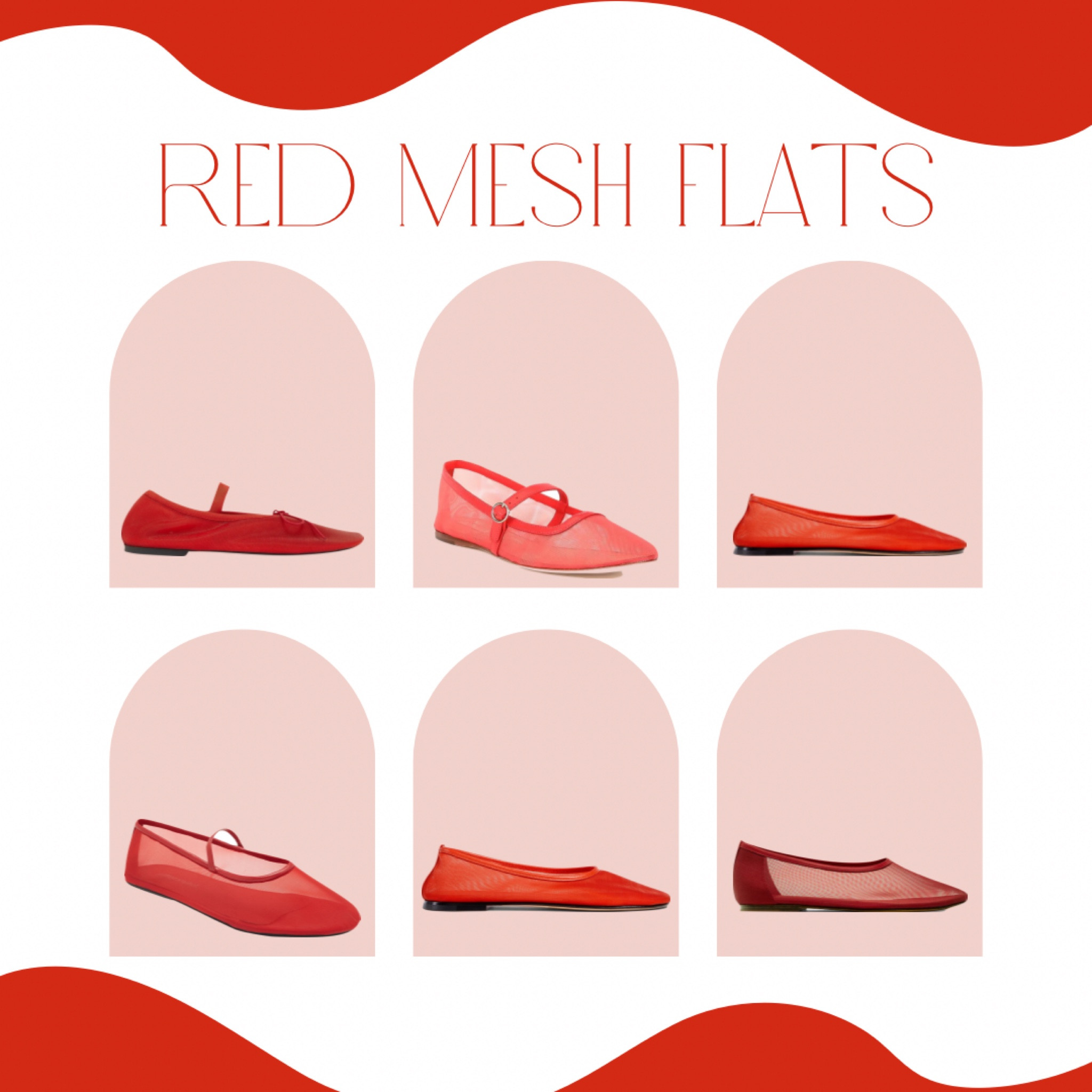 Trendsetter: Red Mesh Flats 

Red, red shoes, shoes, flats, summer shoes, style, casual mom style, mom outfit