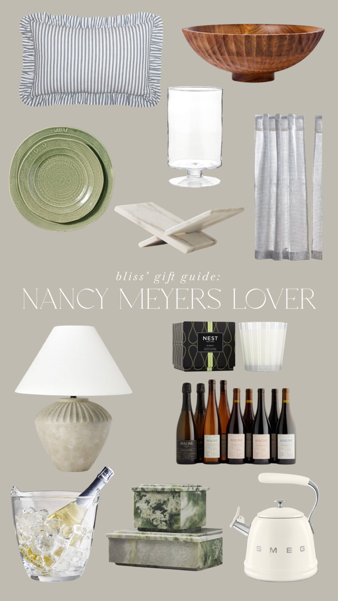 It’s that time of year again! Gift guide for the Nancy Meyers lover in your life 🤍 

#LTKSeasonal #LTKHoliday #LTKGiftGuide