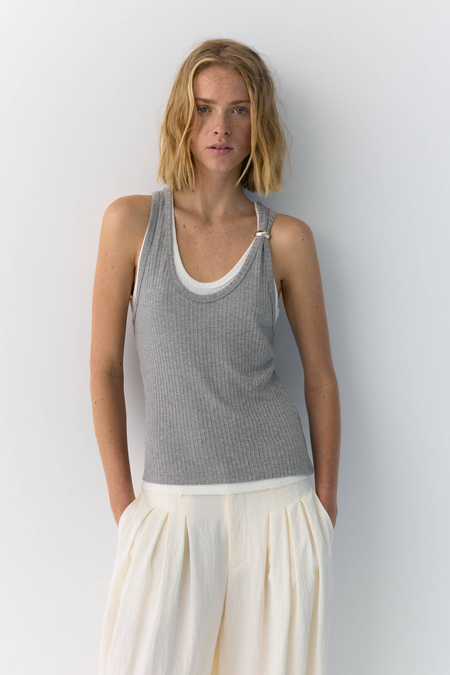 Zweiteiliges Tanktop - Pull&Bear Deutschland | PULL and BEAR DE