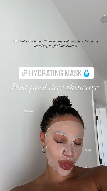 The hydrating sheet mask I love for post travel and pool days

#LTKbeauty