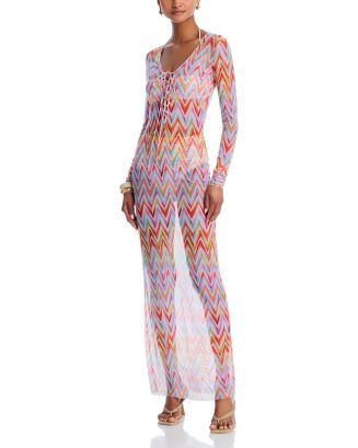 Missoni Long Cover Up Dress  | Bloomingdale's Women Swimsuits & Cover-Ups Cover-Ups | Bloomingdale's (US)