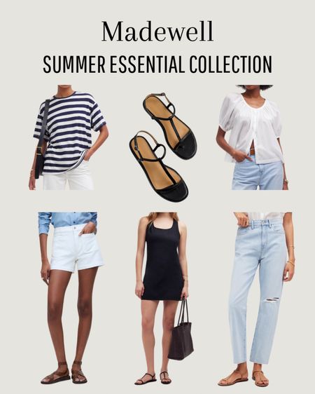 Madewell summer essentials collection! 

#LTKstyletip #LTKxMadewell #LTKSeasonal