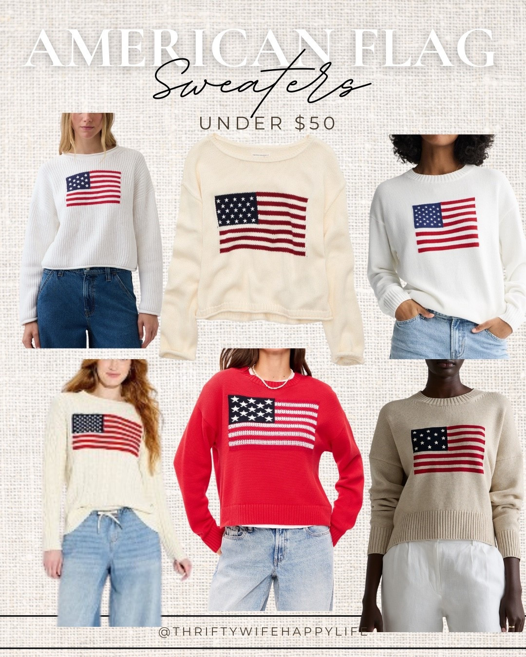 American flag 🇺🇸 sweaters under $50!

#LTKOver40 #LTKSeasonal #LTKPetite