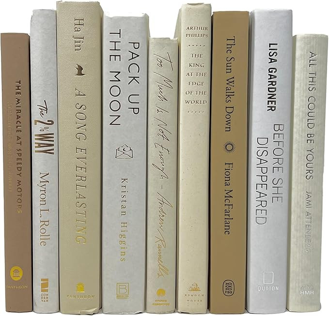 Decorative Accent for Home Decor – Real Books by Color® Interior Styling Piece for Bookshelf, ... | Amazon (US)