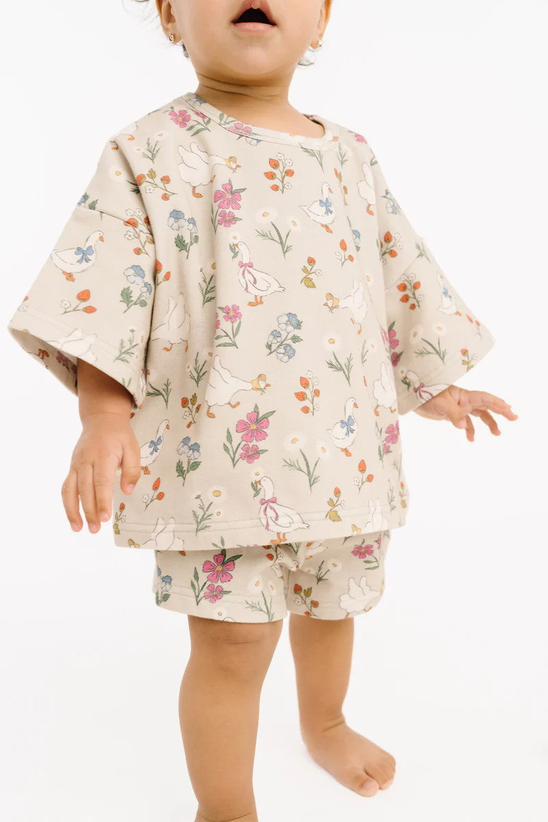 Garden Goose Slouchy Set | Little One Shop Co
