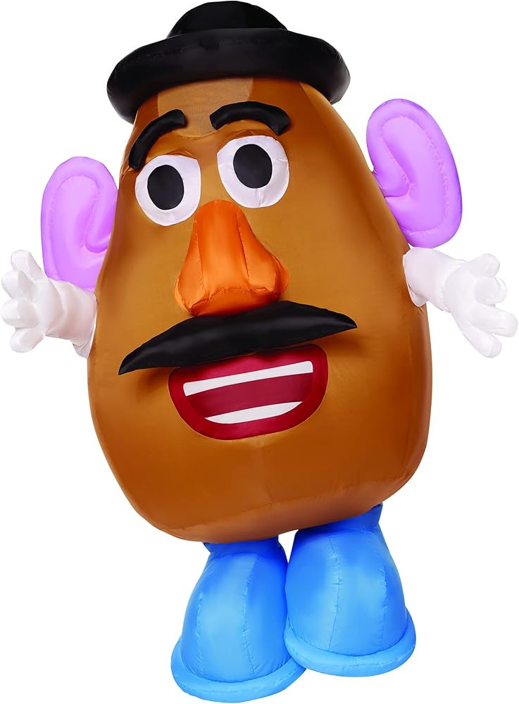Spirit Halloween Toy Story Adult Mr. Potato Head Inflatable Costume | Officially Licensed | Disne... | Amazon (US)