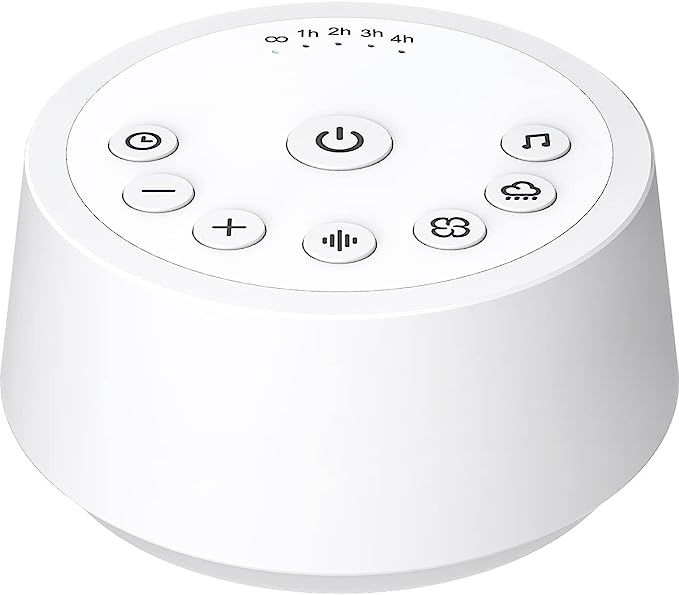 Color Noise Sound Machines Sleep White Noise Machine with 25 Soothing Sounds 32 Volume Levels 5 T... | Amazon (US)