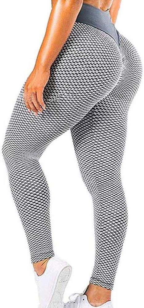 Women's High Waist Yoga Pants Tummy Control Slimming Booty Leggings Workout Running Butt Lift Tig... | Amazon (US)