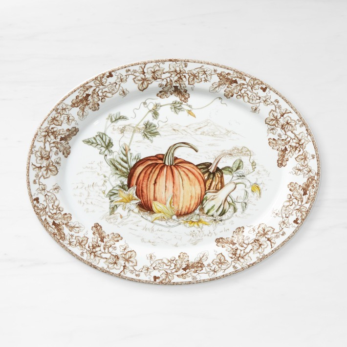 Plymouth Pumpkin Platter | Williams-Sonoma