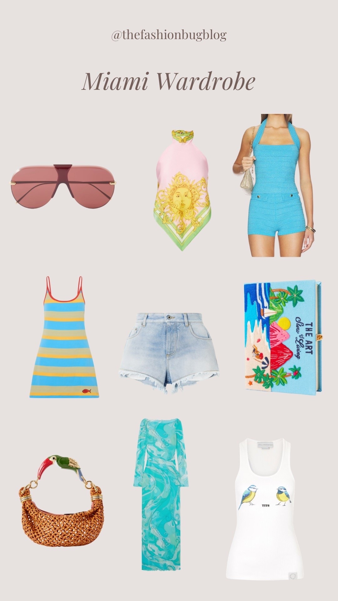 Miami summer wardrobe