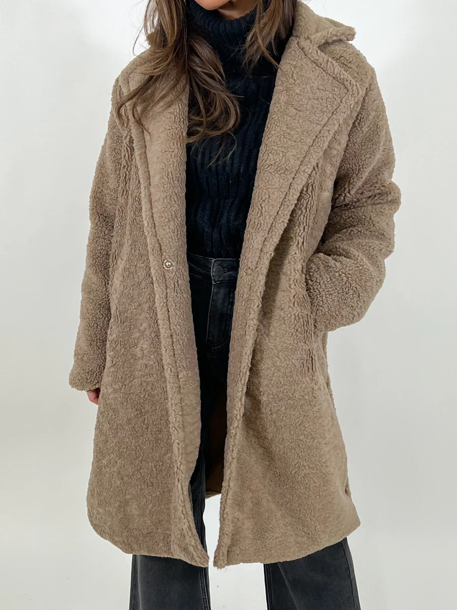 Madison Ave Teddy Coat | Talulah