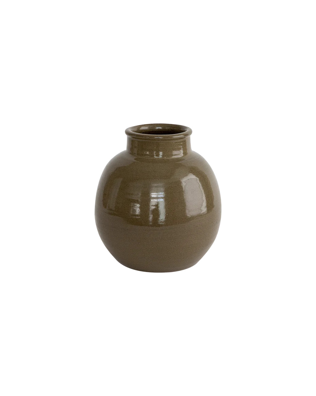 Brookings Carob Stoneware Vase | McGee & Co.