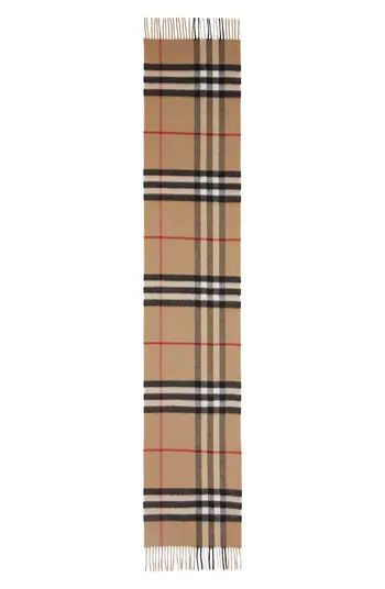 Giant Icon Check Cashmere Scarf | Nordstrom Canada