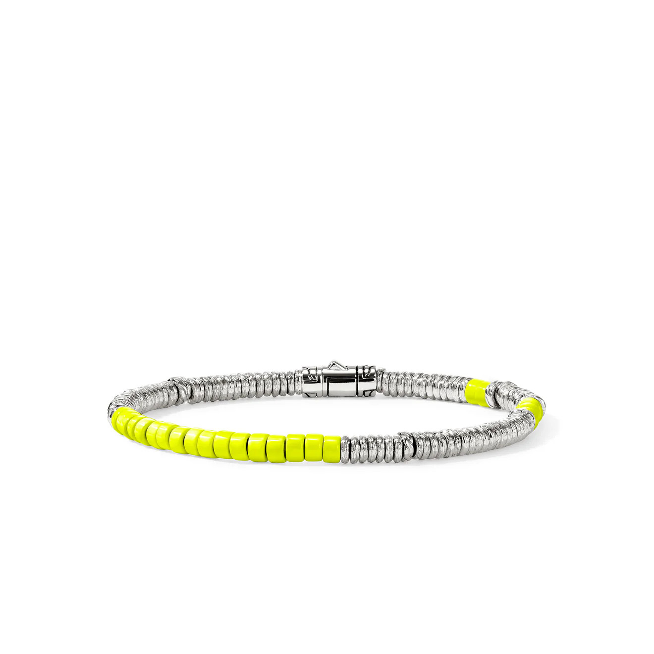 Heishi Bracelet, Sterling Silver, Enamel|BU900698YE | John Hardy