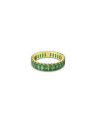 Crystal Baguette Cut Green Matrix Ring | Macy's