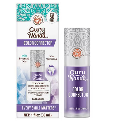 GuruNanda Color Corrector Tooth Whitening System - 1 fl oz | Target