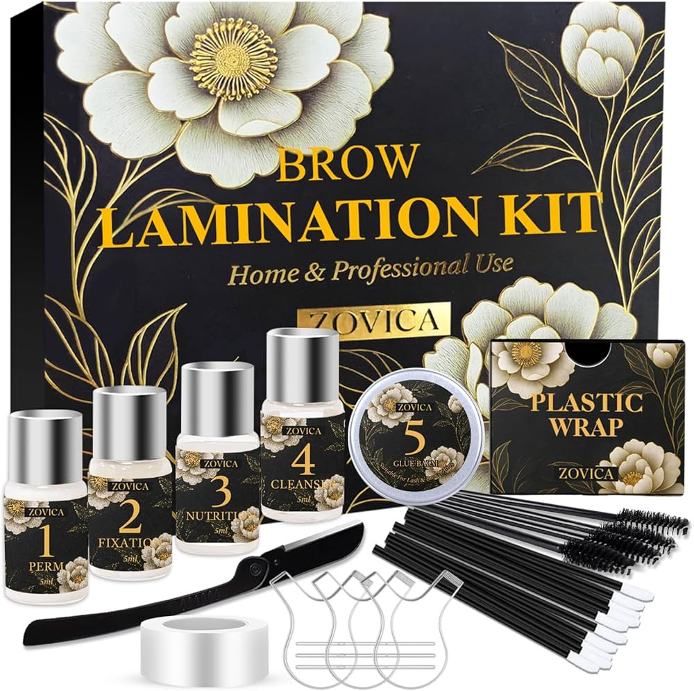 Brow Lamination Kit – DIY Eyebrow Lamination Kit for Salon-Quality Results at Home, Instant Bro... | Amazon (US)