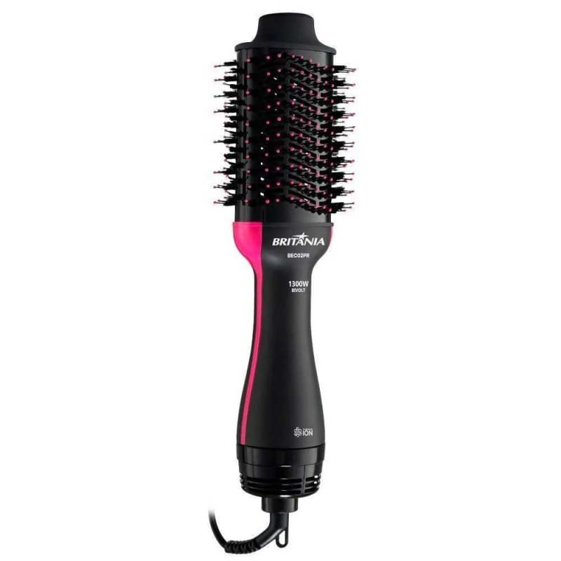 Britânia 4 em 1 BEC02PR 1300W Bivolt
             - Escova Secadora | Beleza Na Web (BR)