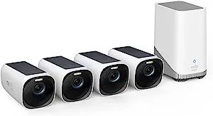 eufy Security eufyCam S330 (eufyCam 3) 4-Cam Kit, Security Camera Outdoor Wireless, 4K with Integ... | Amazon (US)