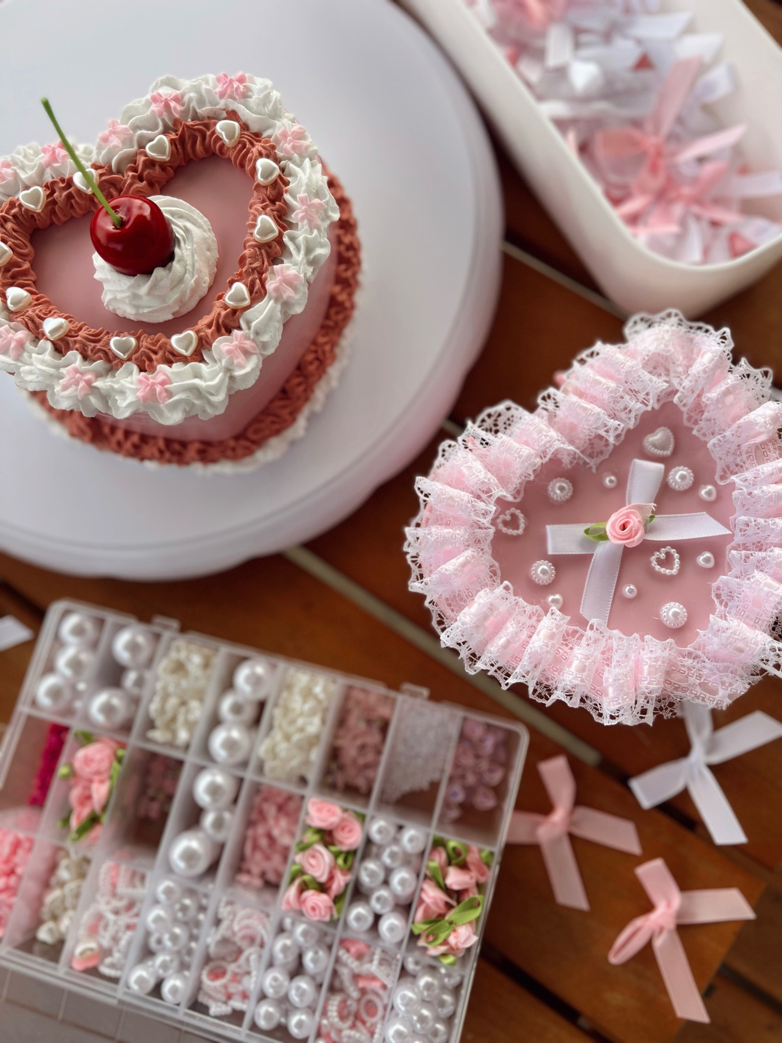 Everything you need to make fake cake jewelry boxes! 

#LTKfindsunder50 #LTKMostLoved #LTKSeasonal