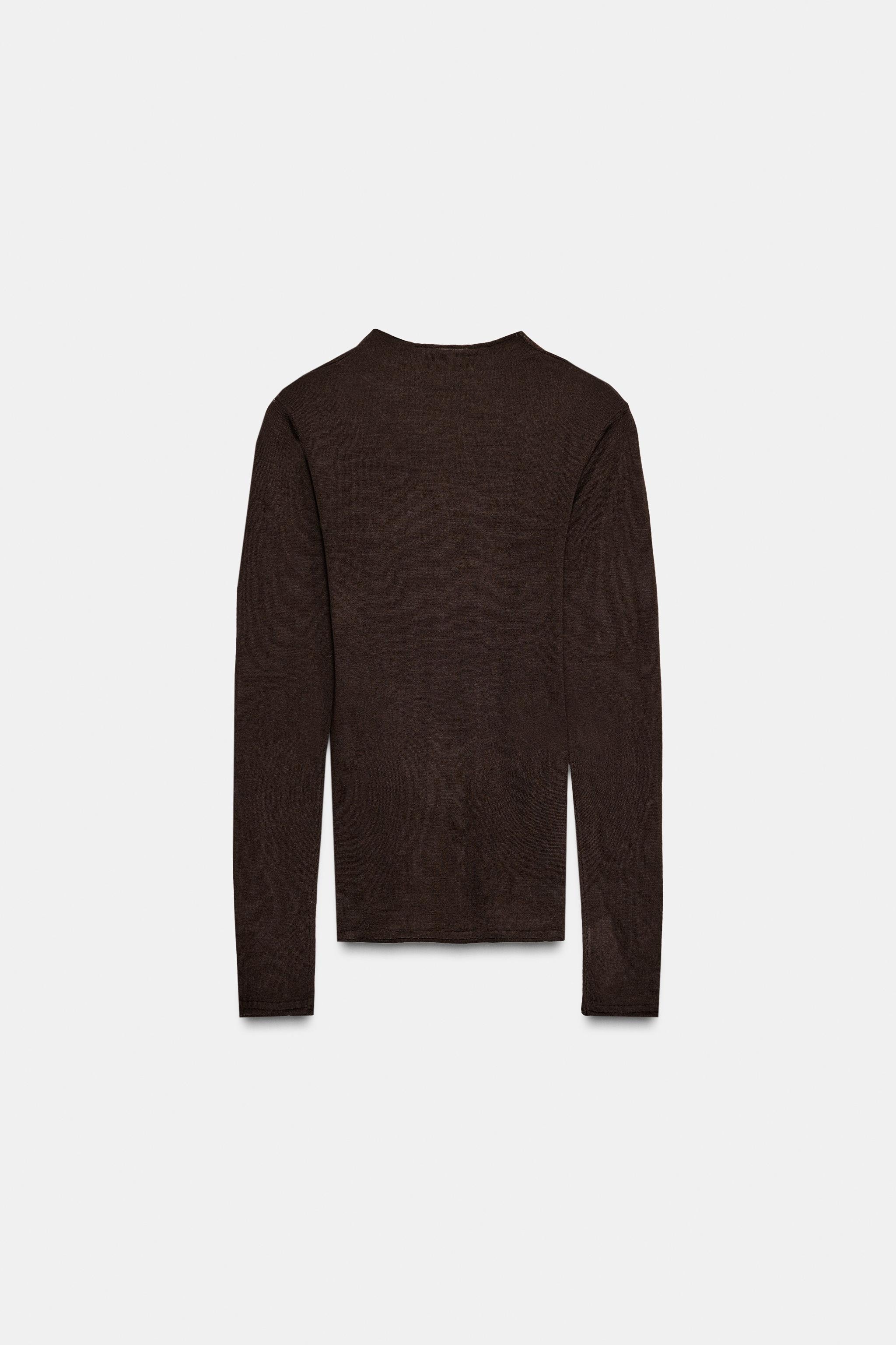 EXTRA FINE WOOL AND SILK TOP | Zara US