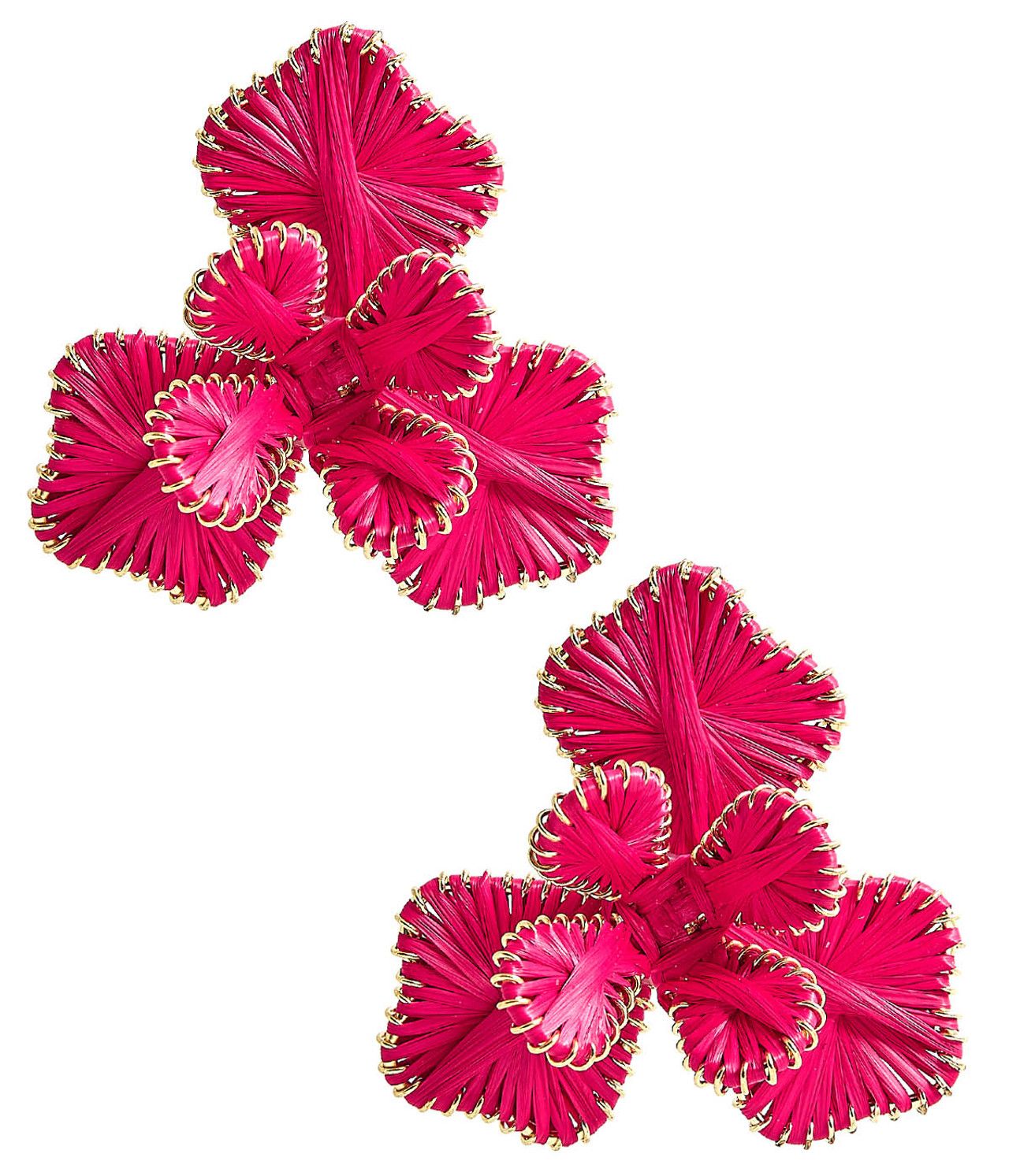 Kaia - Raffia Flower Earring | Lisi Lerch Inc