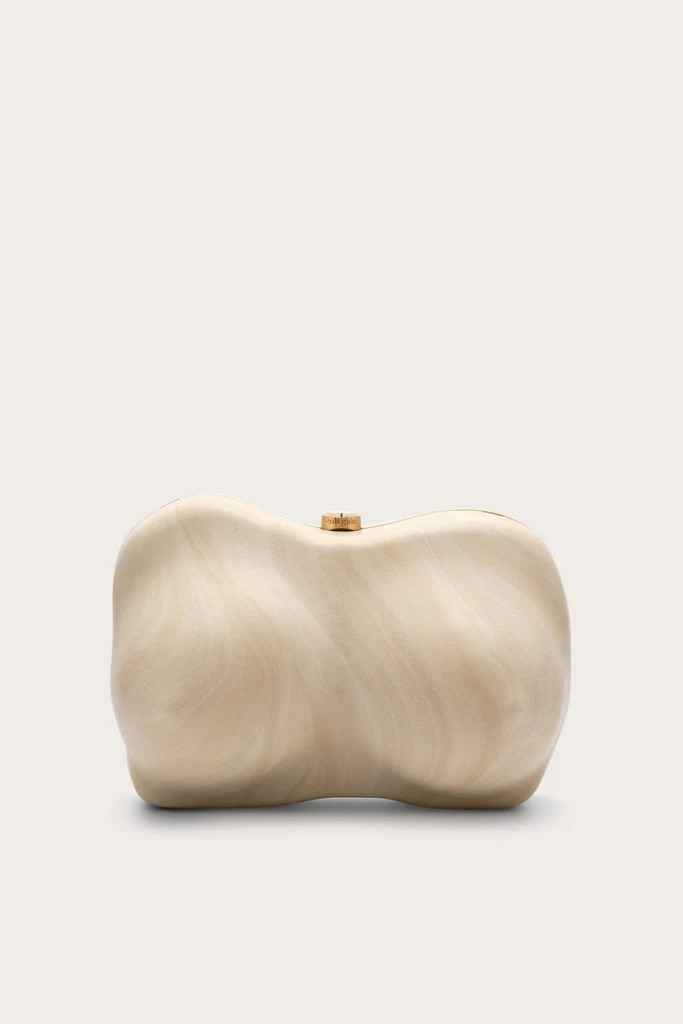 REINA CLUTCH - TRAVERTINE | Cult Gaia - US