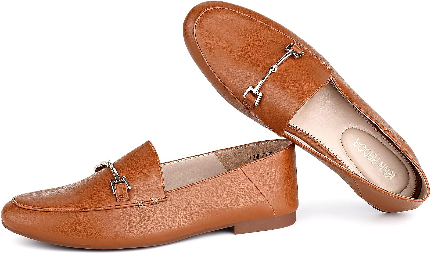 JENN ARDOR Women's Penny Loafers Comfort Slip On Driving Flat Shoes Classic Walking Business Office  | Amazon (US)