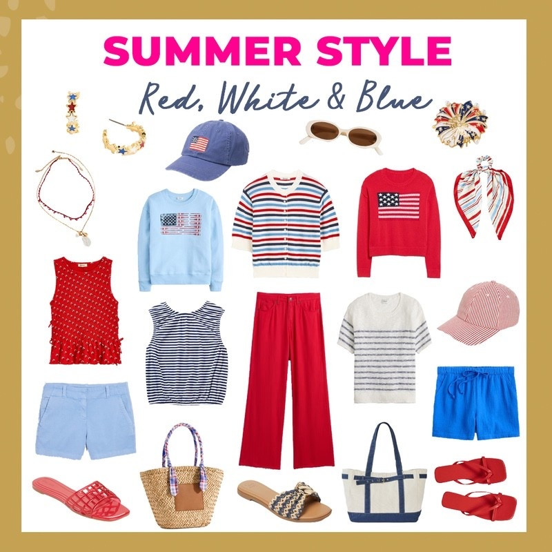 Showcase red, white, & blue for 4th of July this year!
#4thofjulyoutfits
#redwhiteandblue

#LTKSeasonal #LTKOver40 #LTKSaleAlert