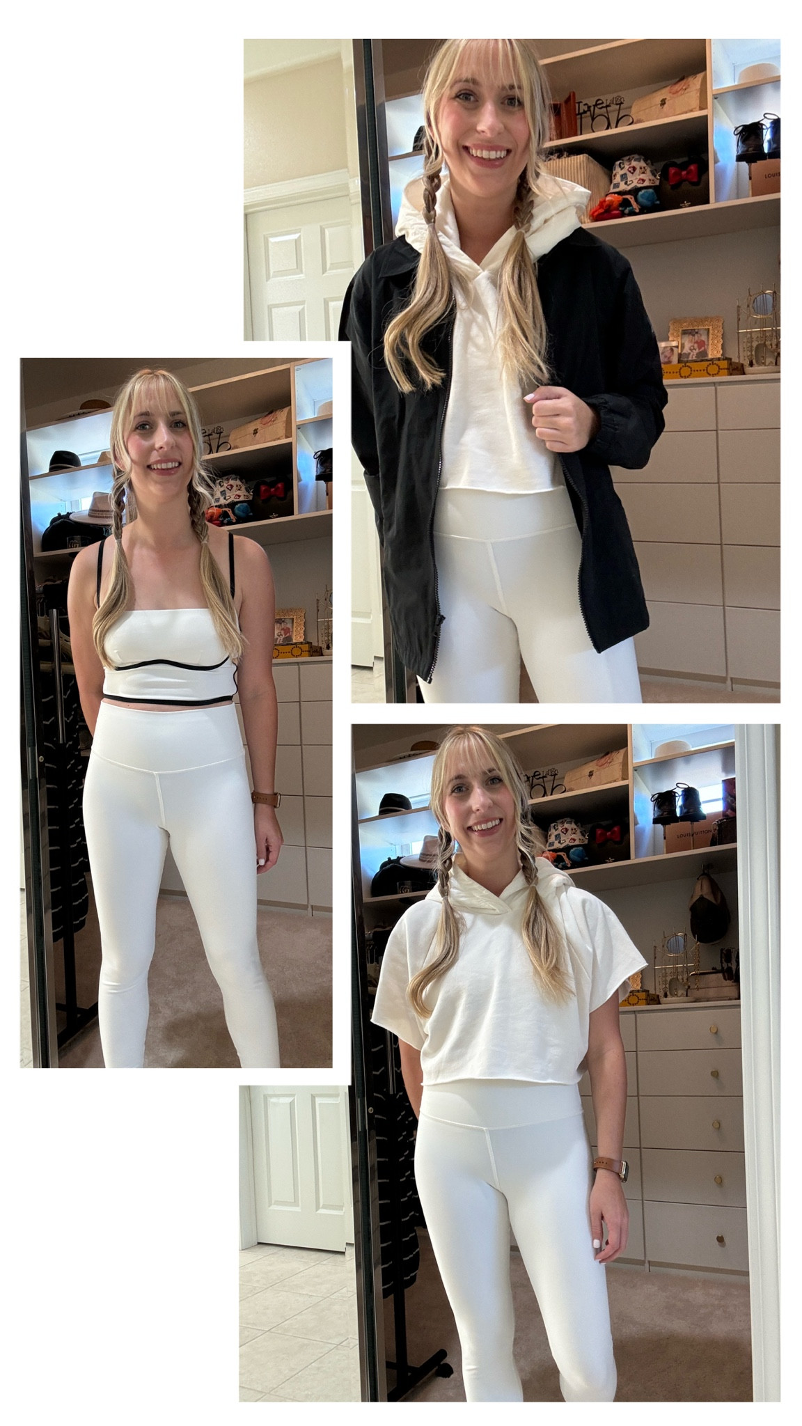 Mom life means always being on the go, but who says you can’t look stylish and comfy? 💕 These cream leggings are the ultimate wardrobe staple for workout sessions and casual errands. Effortless, versatile, and oh-so-chic! 🙌🏻

#LTKStyleTip #LTKSaleAlert #LTKActive