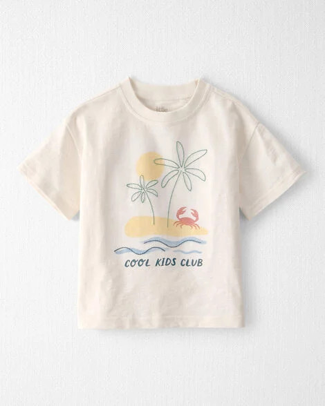 Toddler Organic Cotton 'Cool Kids Club' Tee - Little Planet | Carter's | Carter's Inc